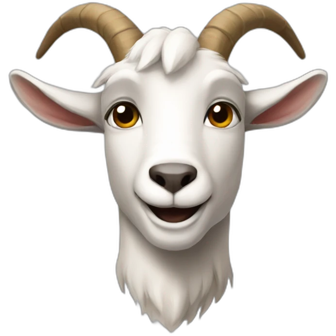 Goat mail emoji