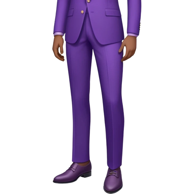 purple suit pant emoji