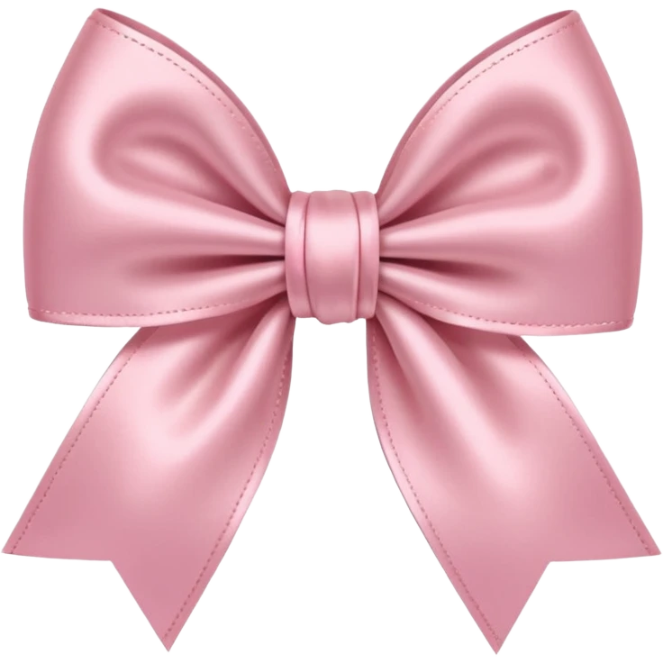 Light pink bow emoji