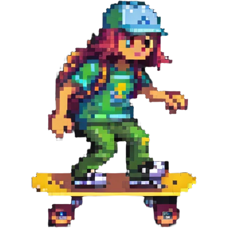 money riding a skateboard emoji