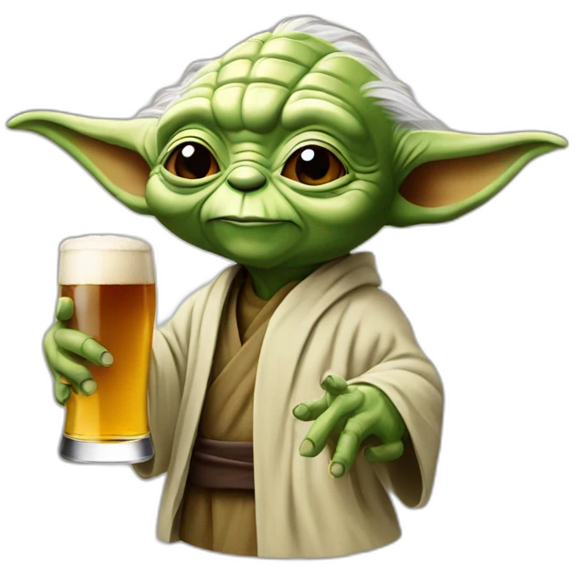 Yoda biere emoji