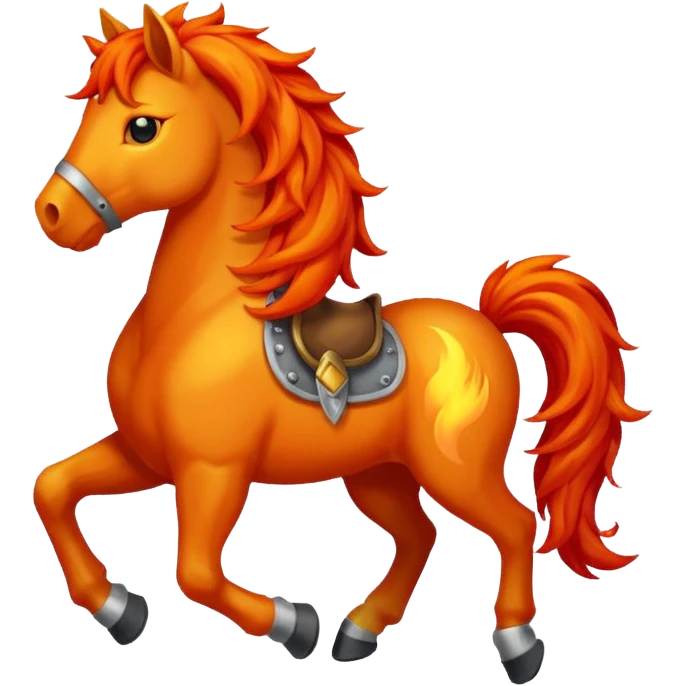 fire horse emoji