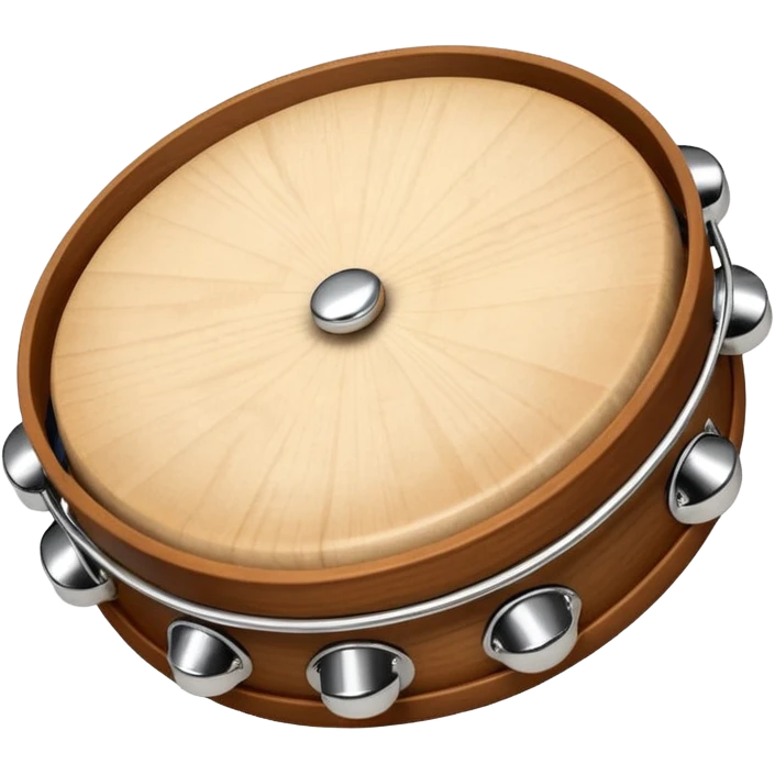 Tambourine emoji