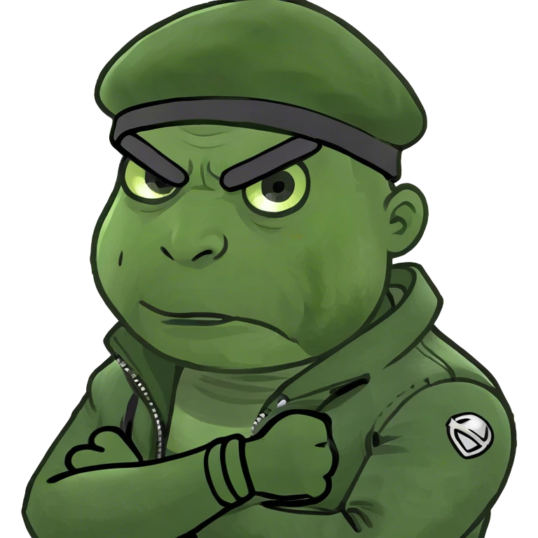 crossed hands around neck angry man emoji