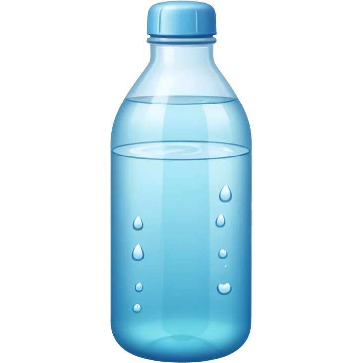 Aqua bottle emoji