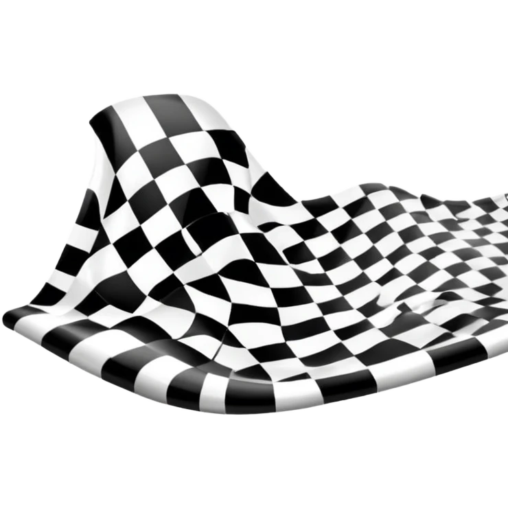 Finish line emoji