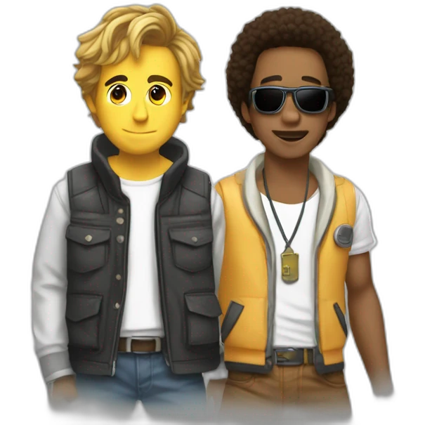 mcfly et carlito emoji