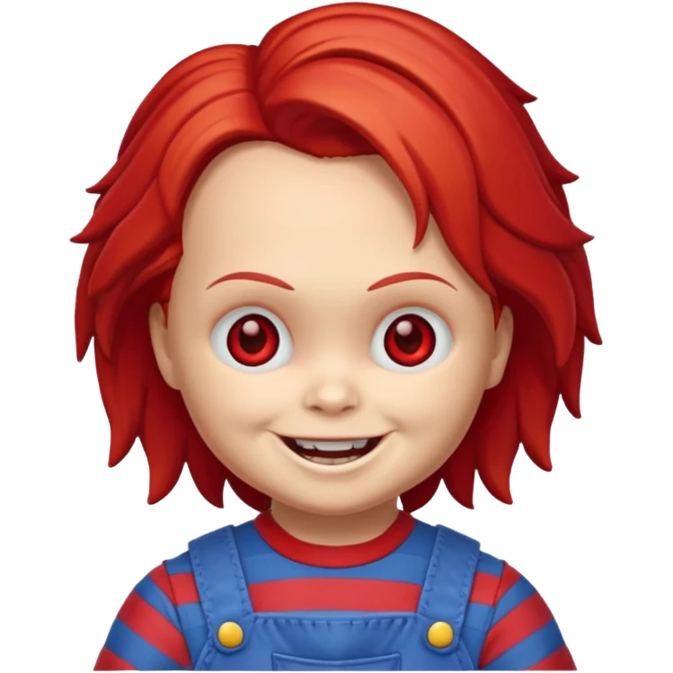 Un emojin de chuky emoji