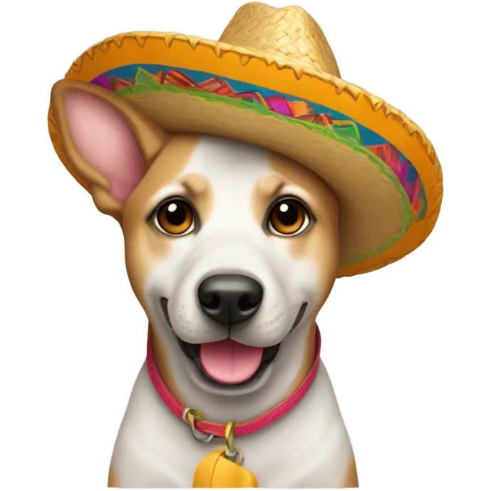 Perro con sombrero  emoji