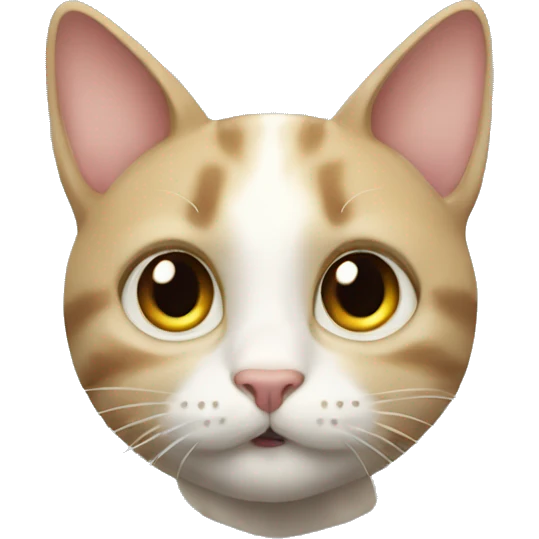 cat with bott emoji