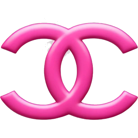 pink chanel sign emoji