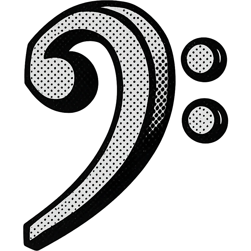 bass clef emoji