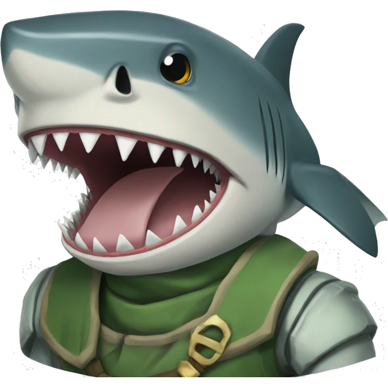 shark wih toph emoji
