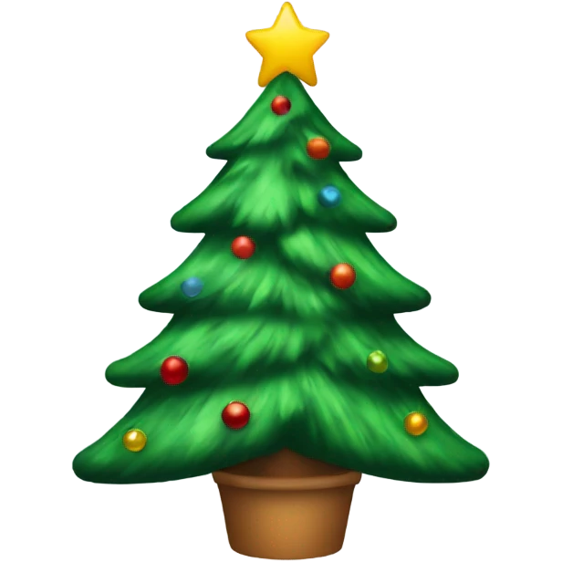 Christmas tree emoji