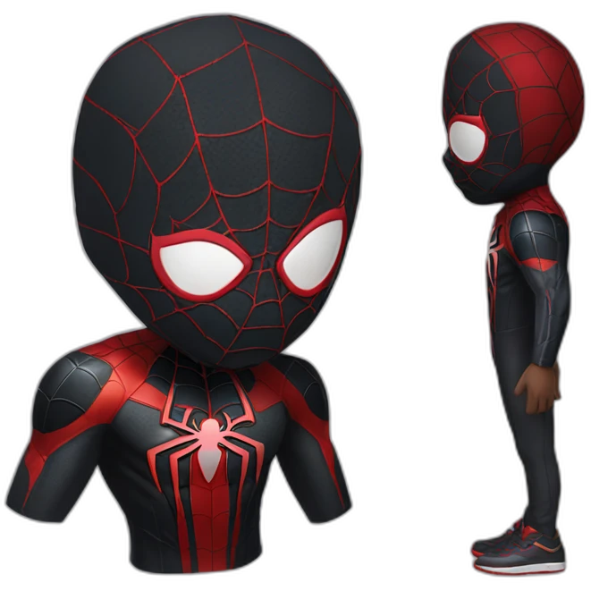 Miles morales choqued emoji