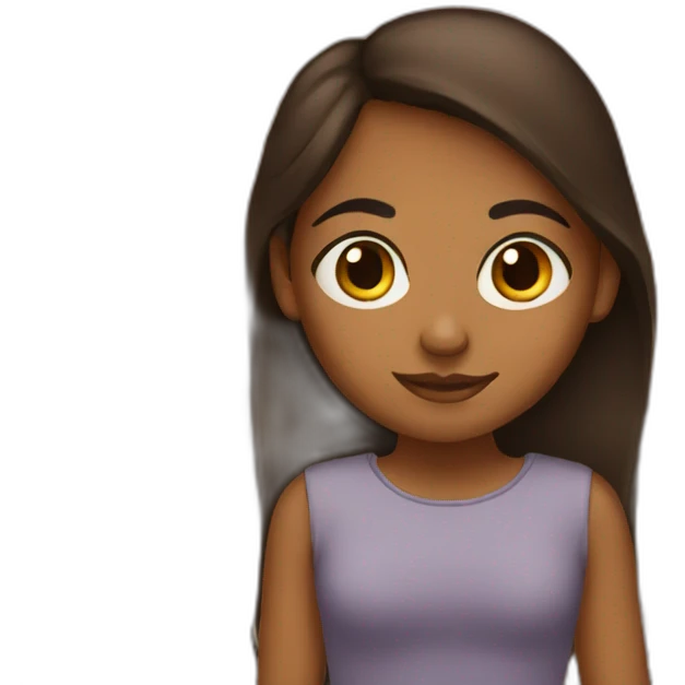 Brown girl emoji