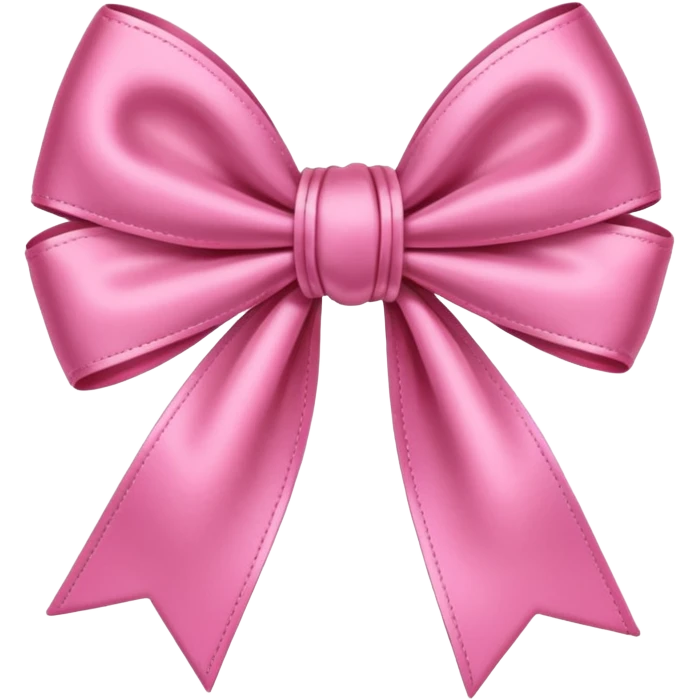 Bow pink  emoji
