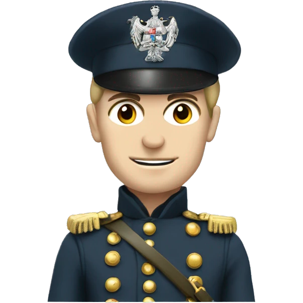 British soldier in full view of the Crimean War emoji