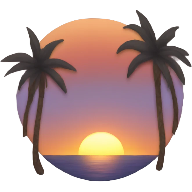 sol atardecer  emoji
