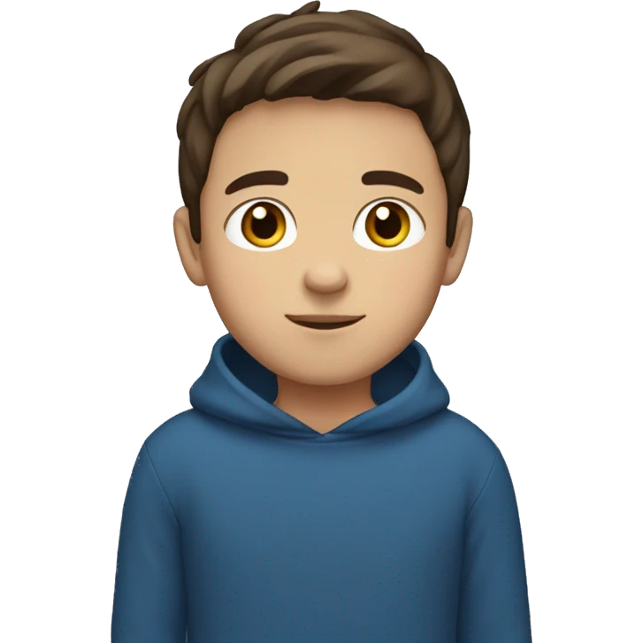 winter, christmas, hispanic, short brown hair, boy, brown eyes, child, full body, blue sweater emoji