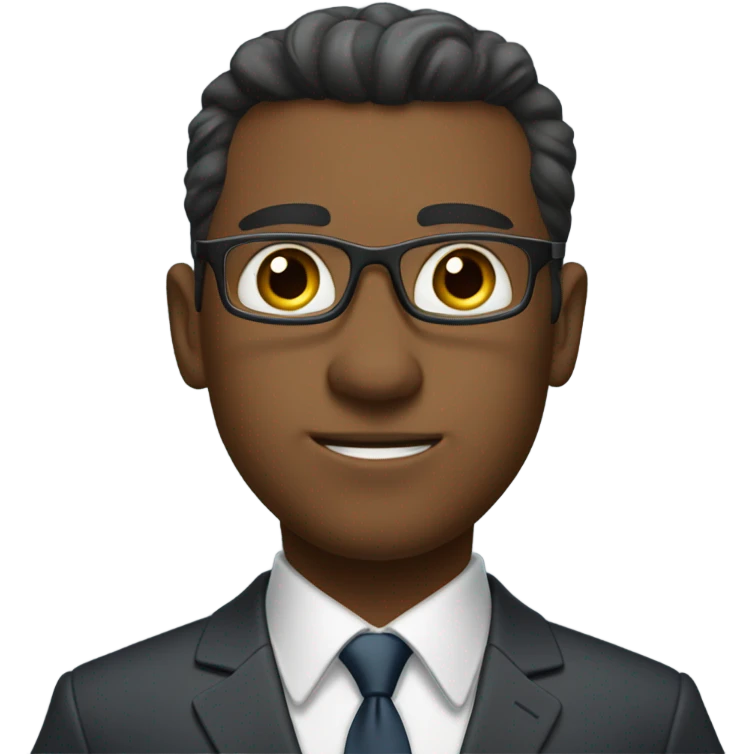 smart looking cfo emoji