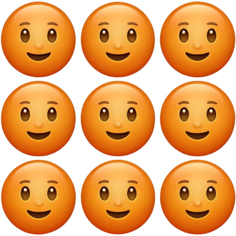 orange emoji