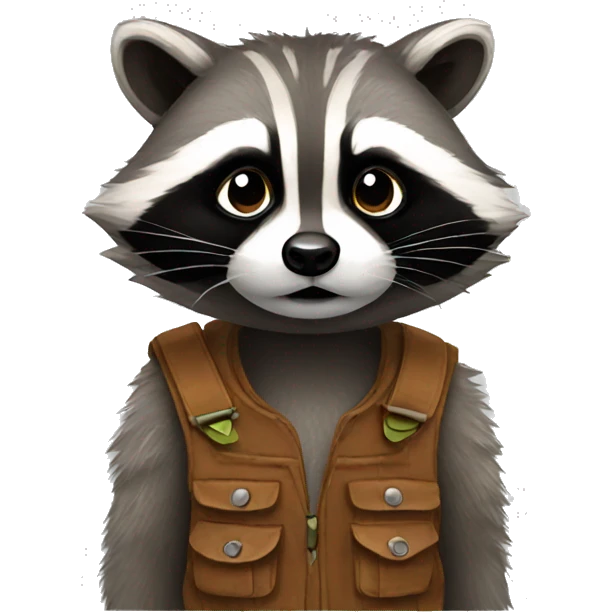 raccoon emoji
