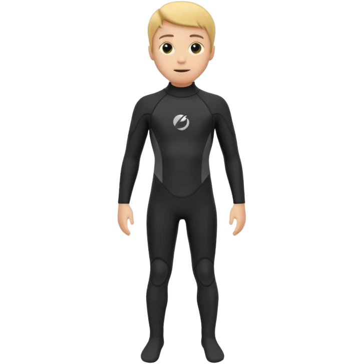only a Wetsuit emoji