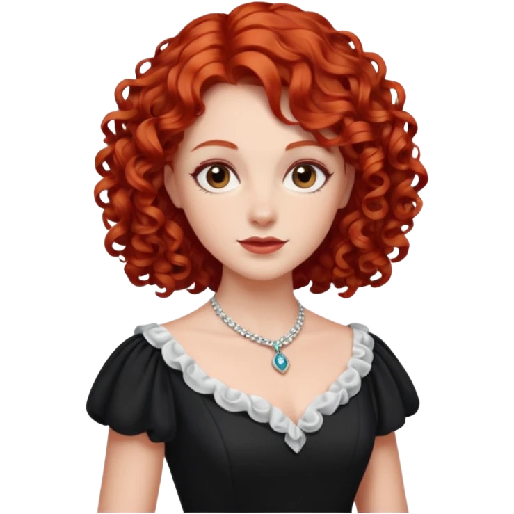 Rose DeWitt Bukater curly red hair emoji