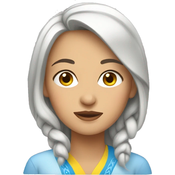 Ukrainian woman  emoji