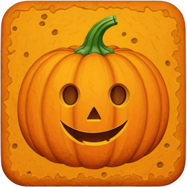 Pumpkin spice emoji