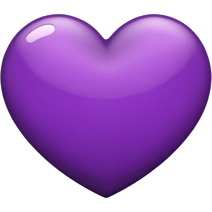 Heart emoji with mix of black and purple colour emoji