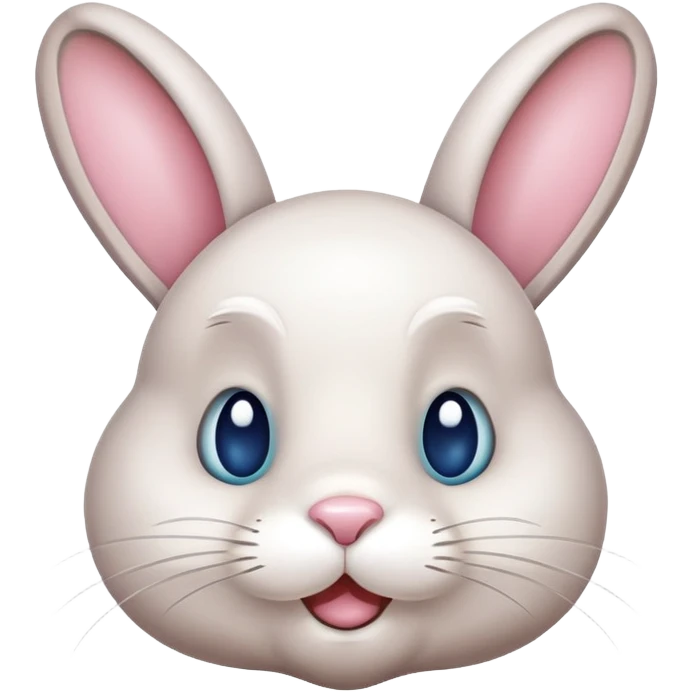 Easter bunny who’s had too much alcohol emoji
