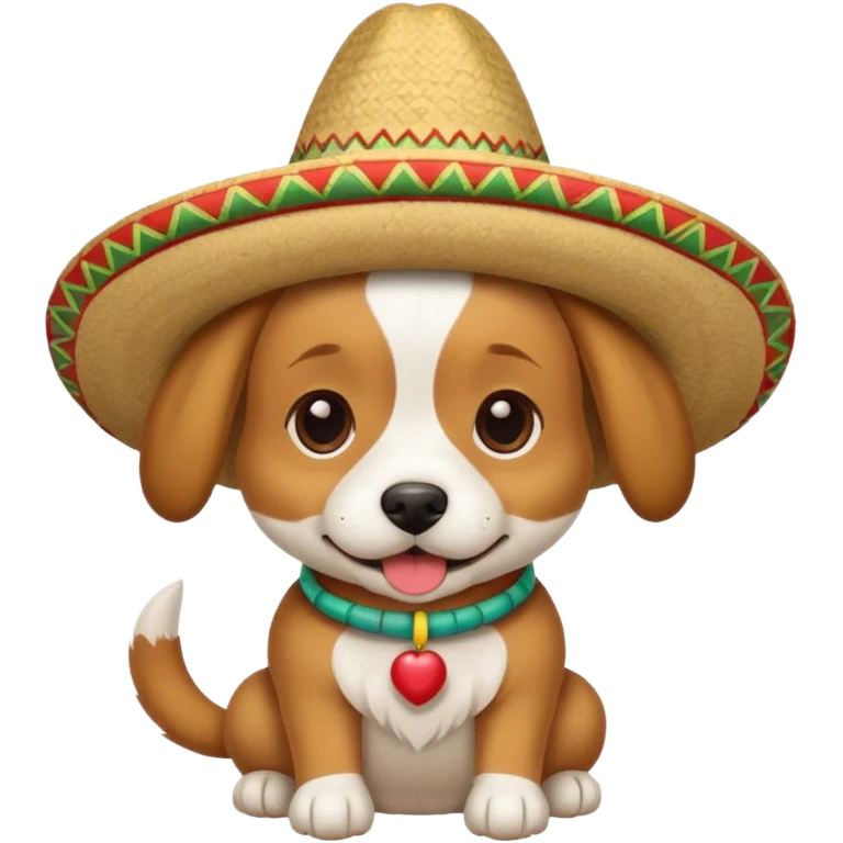 mexican hat dog emoji