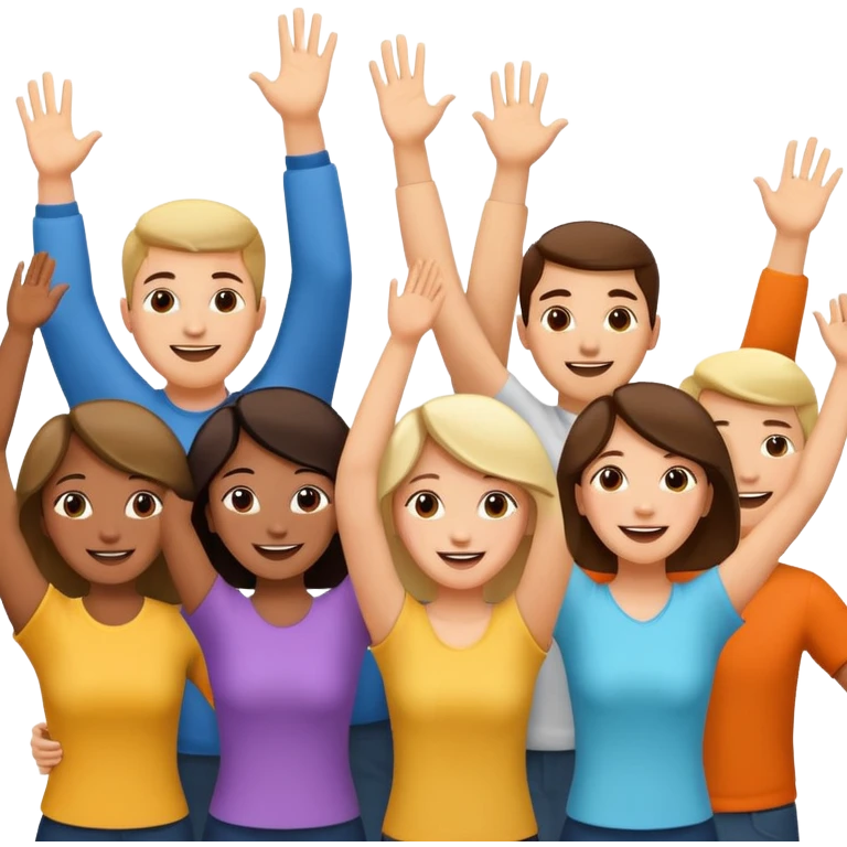 I want an emoji with people making a “horă” emoji