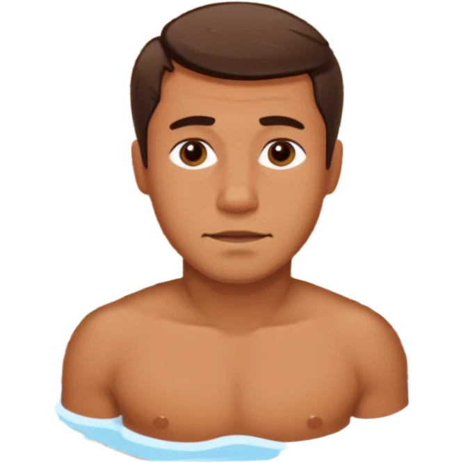 man in sauna emoji