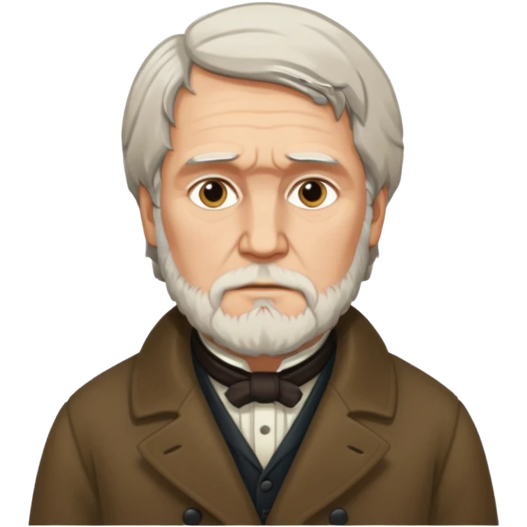 Ivan Turgenev russian author emoji