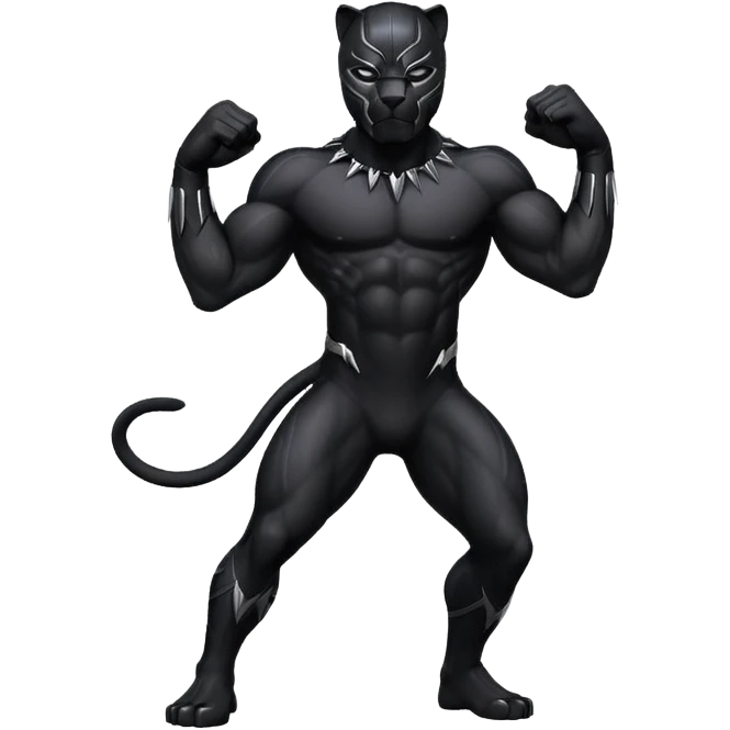Black panther  emoji