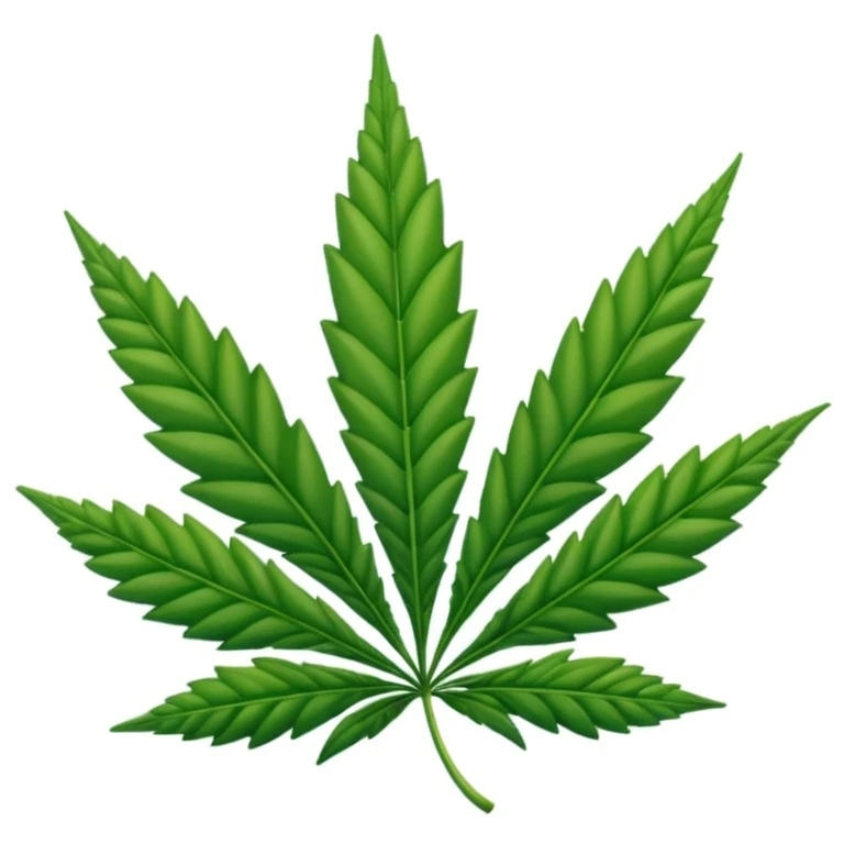 Sativa leaf emoji