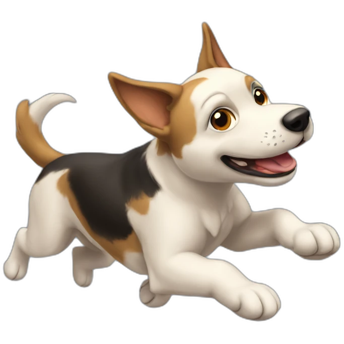 perro volando emoji