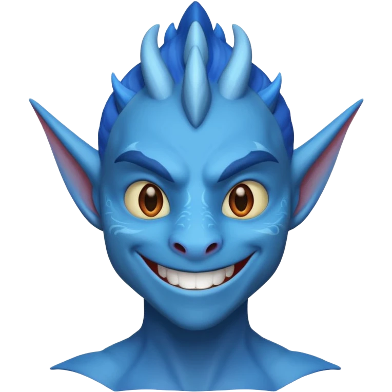 Anime Blue Dragonguy emoji