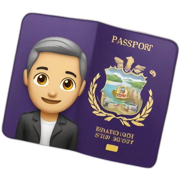 pasaporte estado unidense emoji