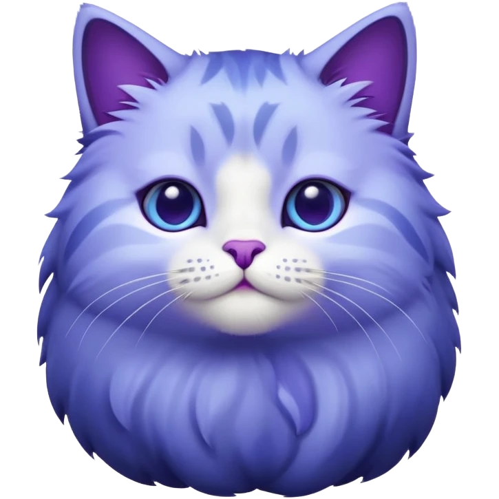 cats if they were blueberries emoji