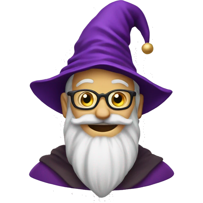 wizard with a jester hat emoji