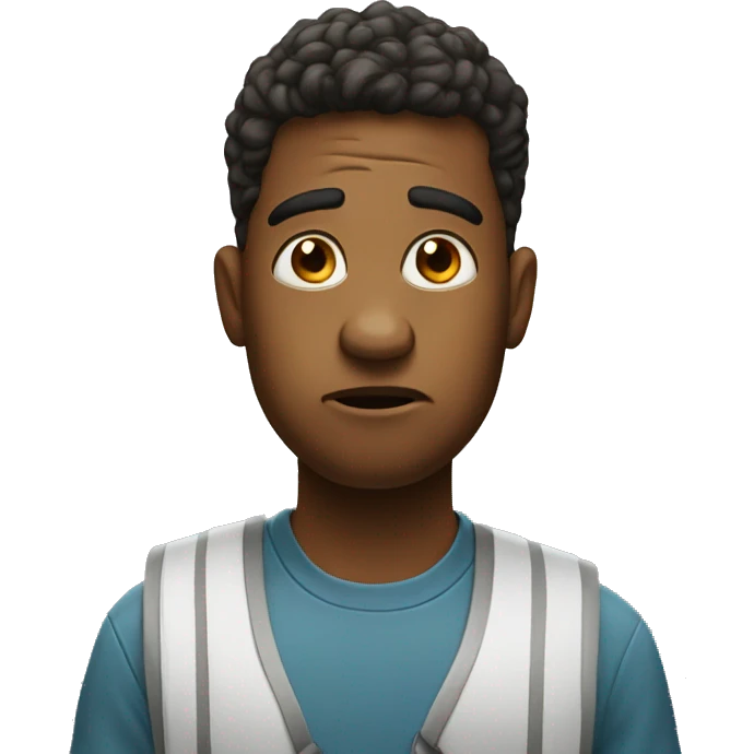 puzzled student emoji