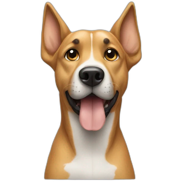 Dog salute emoji
