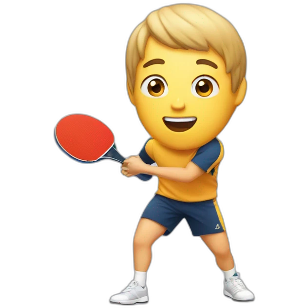 ping-pong emoji