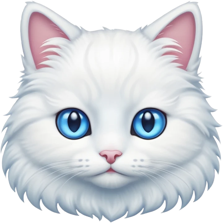 white cat emoji