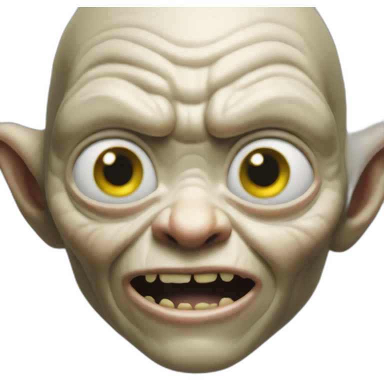 Gollum emoji