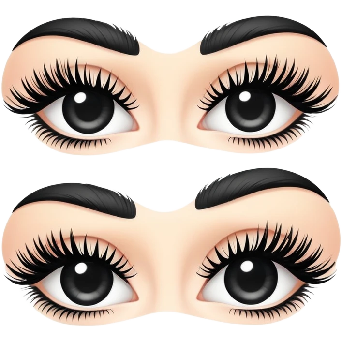 Eyelash lift emoji
